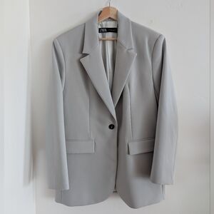 Zara gray blazer